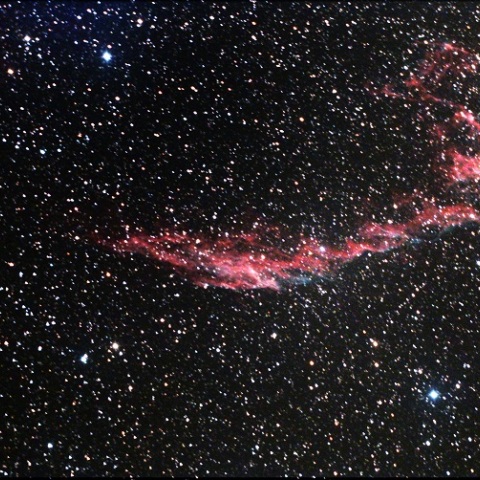 真夏の網状星雲