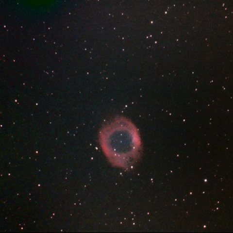 １０月の終わりに見たらせん状星雲