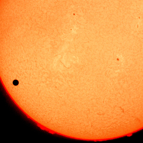 太陽面金星通過