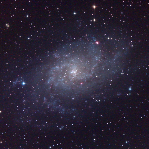 M33　さんかく座銀河