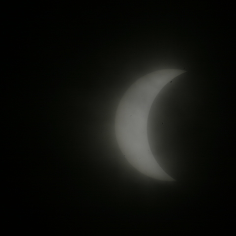 日食雲隠れ（松本）