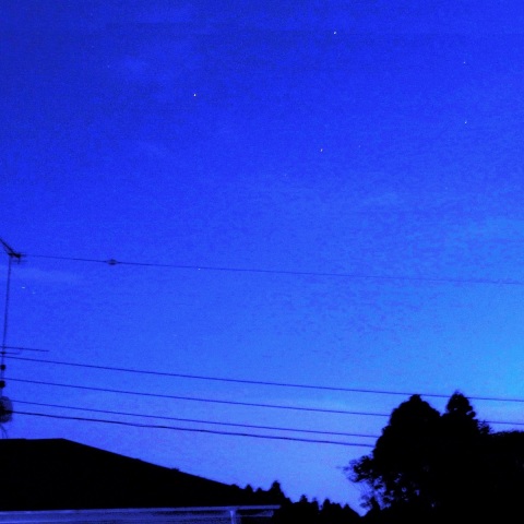 火星・土星・アンタレス（さそり座）の集合