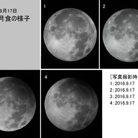半影月食の様子