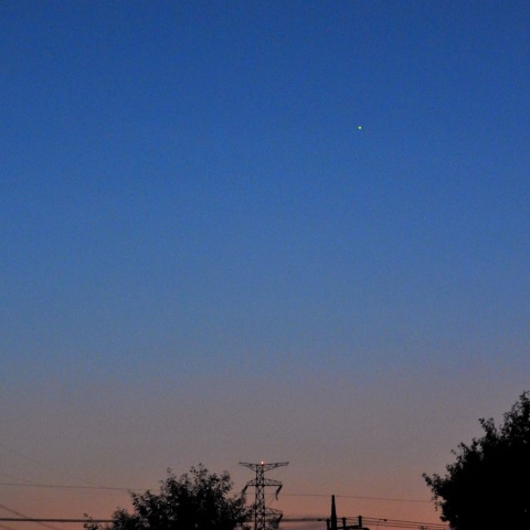 夜明け前の木星＝その2