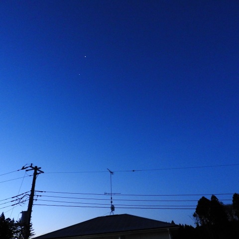 元旦の木星・スピカ