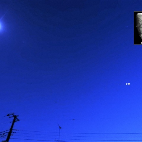 月・火星・金星