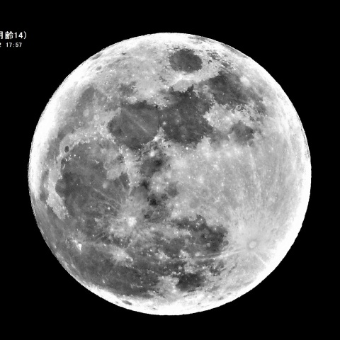 満月（月齢14）－2