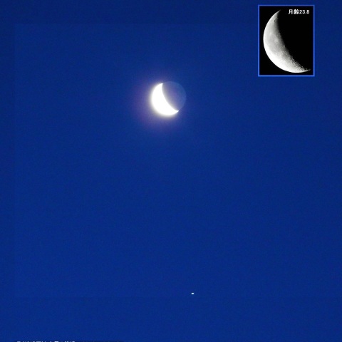 月と土星が接近－2