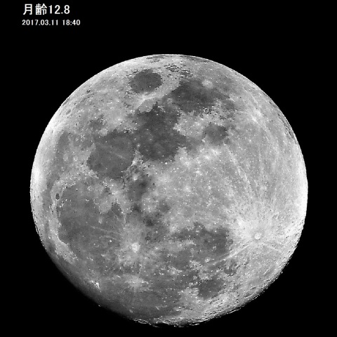 3月11日の月ー1