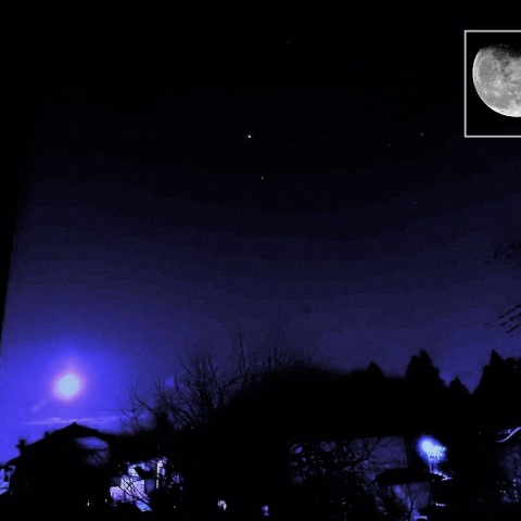 月・木星・スピカ