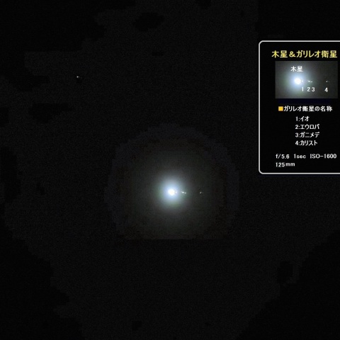 木星＆ガリレオ衛星