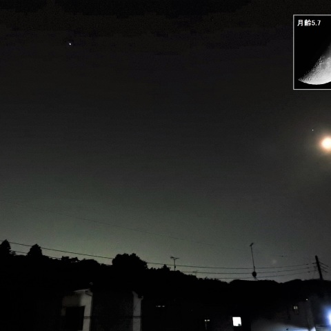 月・木星・スピカ・レグルス