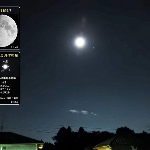 月・木星・スピカ