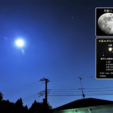 月・木星・スピカ