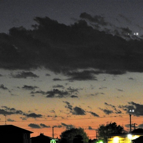 水星が東方最大離角－1