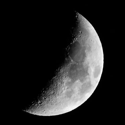 クリスマスの月