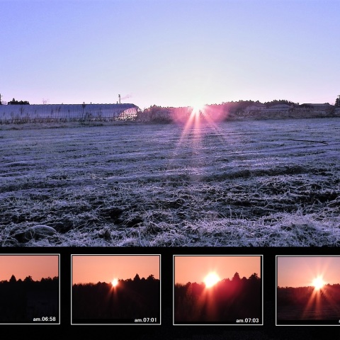 2018年の初日の出－1