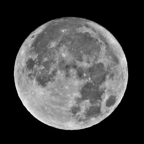 2018年1月2日のスーパームーン［2］