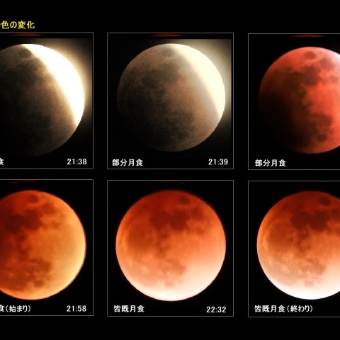 2018年1月31日の皆既月食－2