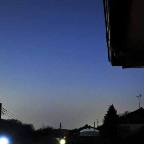 宵の明星（金星）