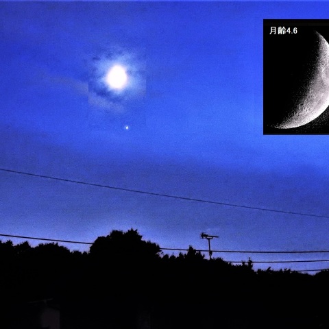 月と木星が接近