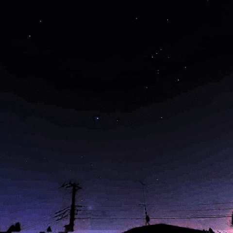 オリオン座＆冬の大三角