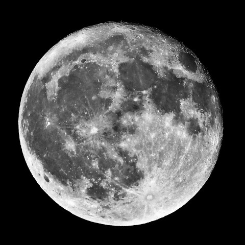 2018年10月25日の満月