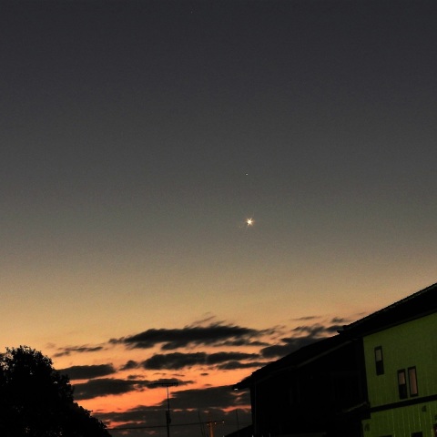 金星とスピカが接近－2