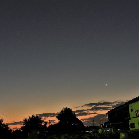 金星とスピカが接近－1