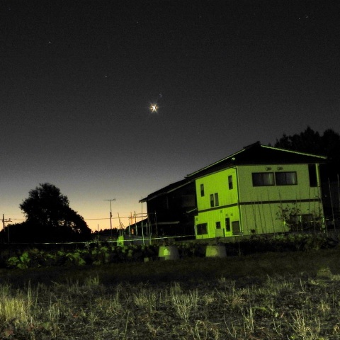 金星とスピカが大接近