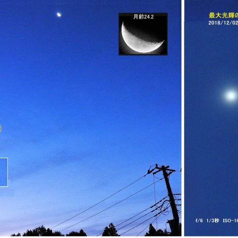 最大光輝の金星－2