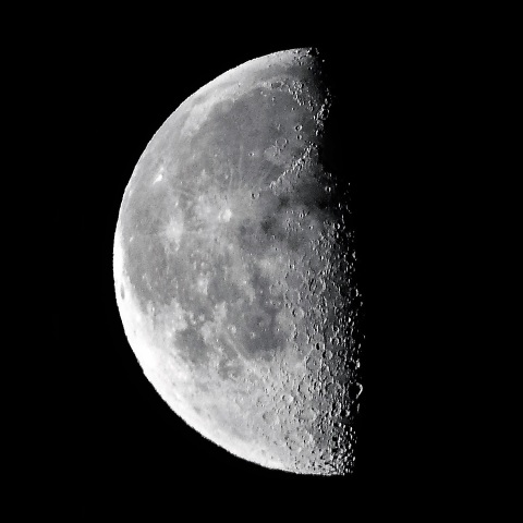 下弦の月（月齢21）