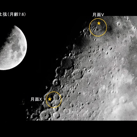 月面V／X