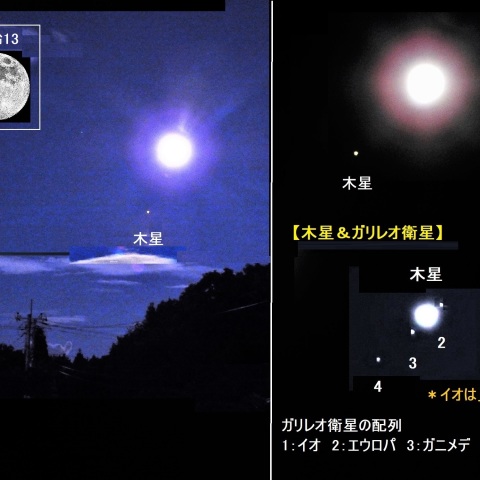 月と木星が大接近－2