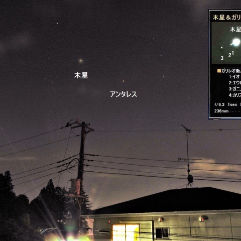 木星とアンタレス－1