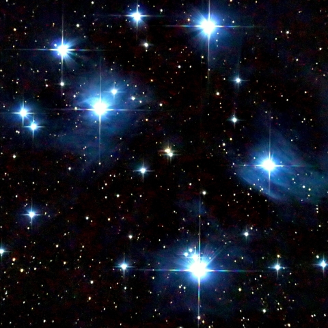 M45（プレアデス星団・すばる）