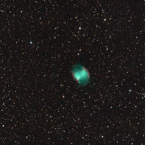 M27 亜鈴状星雲（こぎつね座）
