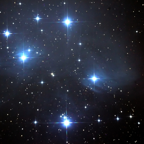 M45（プレアデス星団・すばる）