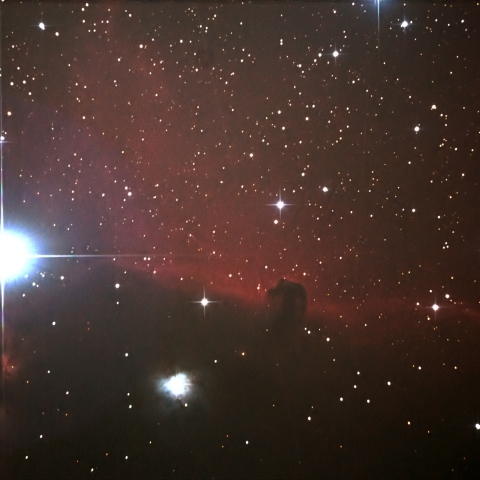 IC434 馬頭星雲（オリオン座）