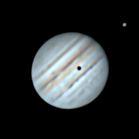 木星と衛星イオ