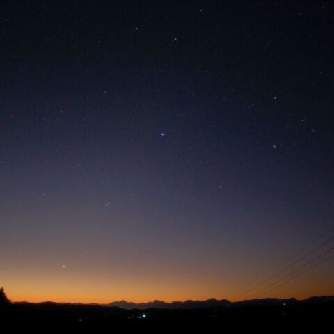 水星、火星、スピカ