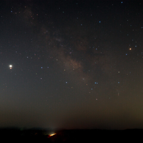 接近する木星と火星