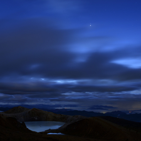 金星とレグルスの接近