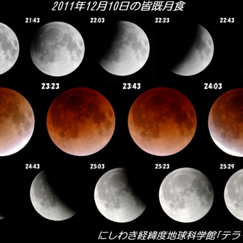 皆既月食全過程