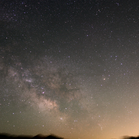 さそり座と天の川