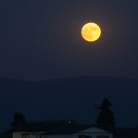 68年ぶりのスーパームーン