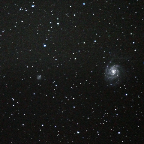 M101 回転花火銀河