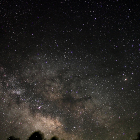 さそり座と天の川