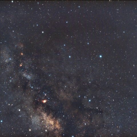 相模湾越しの銀河