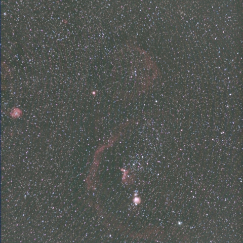 オリオン座付近